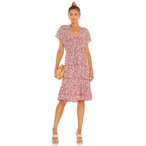 Rails Kiki Dress in Scarlet Camellia